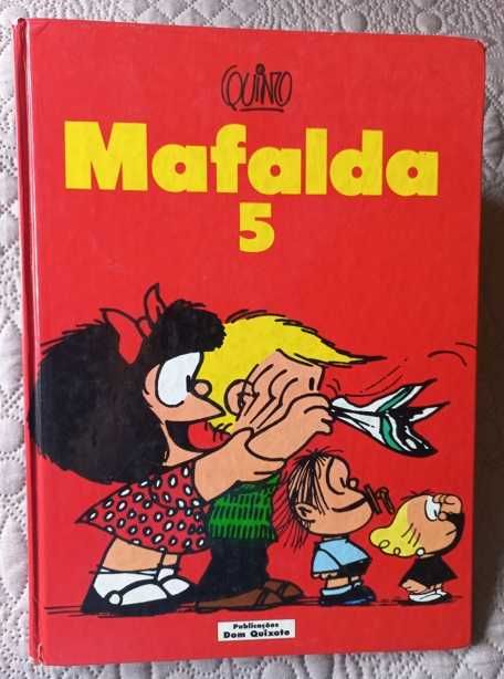 Mafalda 5 - Quino (Edição Dom Quixote, Capa dura)