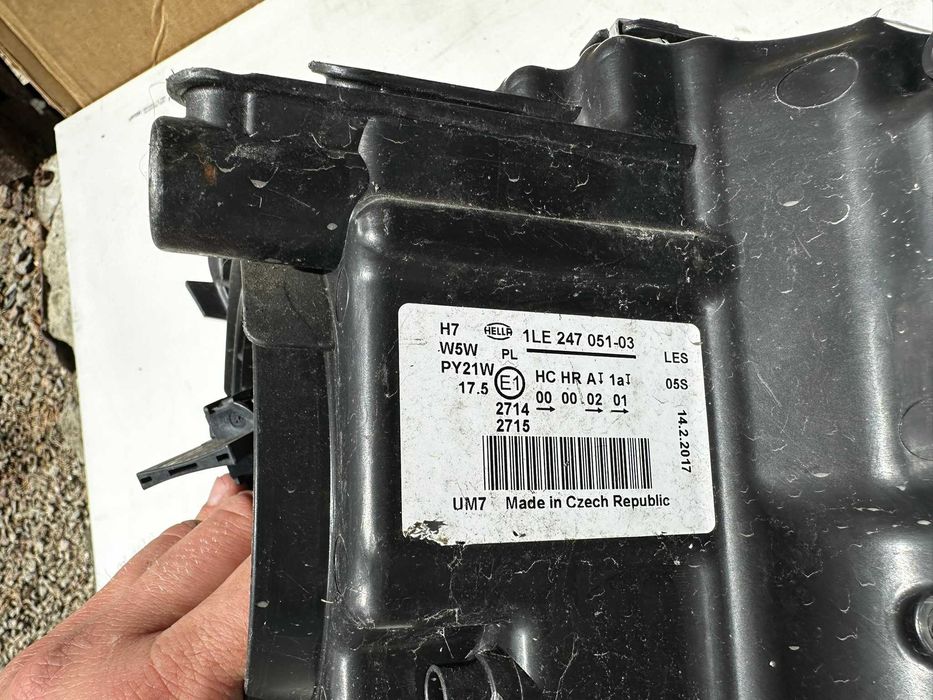 Lampa przednia lewa Volkswagen Polo 6R V lewy przód