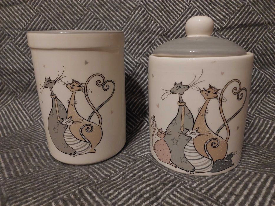 Кухонне приладдя подставка под горячее, банка для хранения приборов