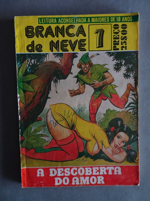 Livro erótico Branca de Neve nº 7