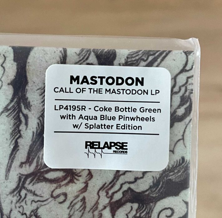 LP (Coke) Mastodon - Call Of The Mastodon