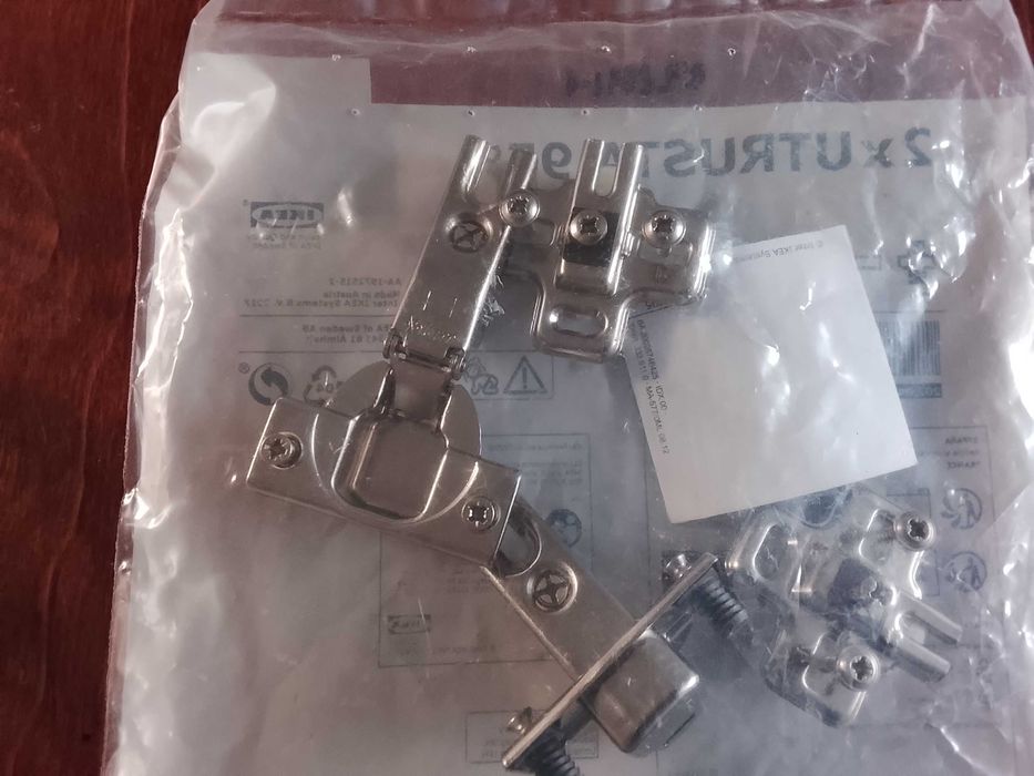 Zawias puszkowy Utrusta Ikea 35 mm 95 stopni 2 szt