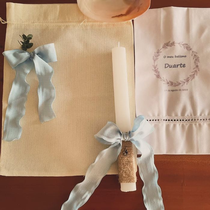 Kit de Batismo "Lua Azul"