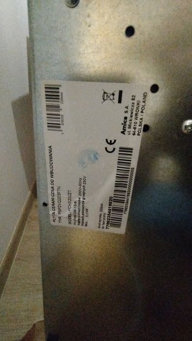 Płyta ceramiczna Amica PCH3200ZT 30x52 cm