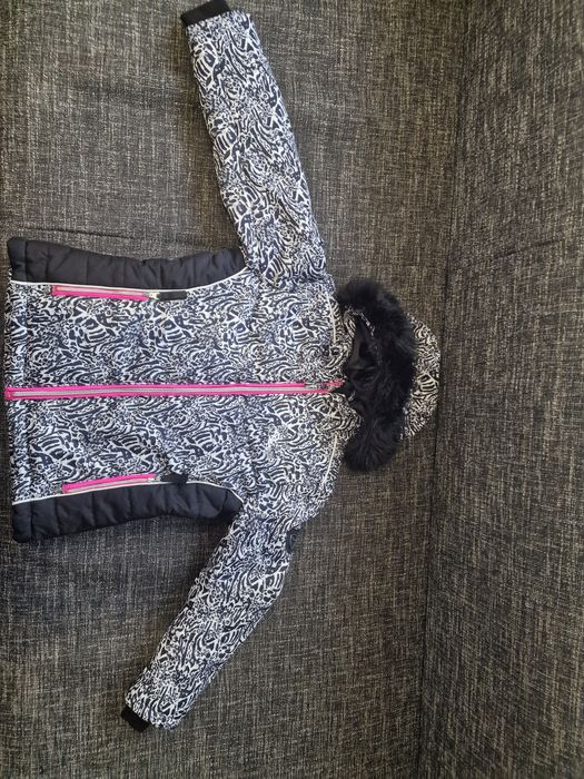 Kurtka narciarska dziewczęca, r.128