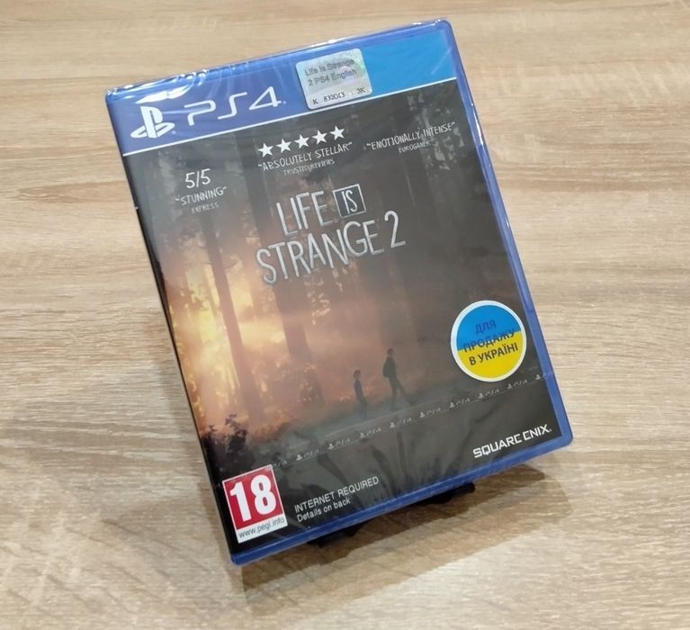 Игра Life is Strange 2 PS4 рус субтитры.