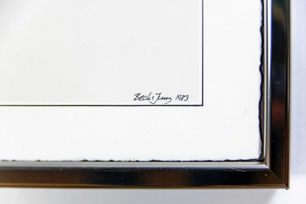 UNIKALNA Grafika Beck & Jung Dragon Line HC 1983 obraz Amiga Commodore