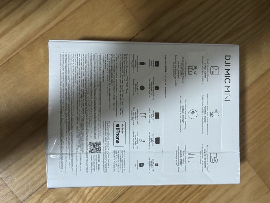 DJI Mic Mini 2TX + 1RX + Charging Case Запаковані