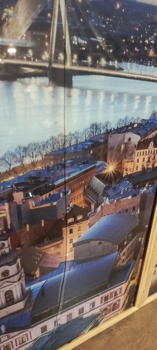 Obraz podświetlany okno dekoracyjne CCRETROILUMINADOS