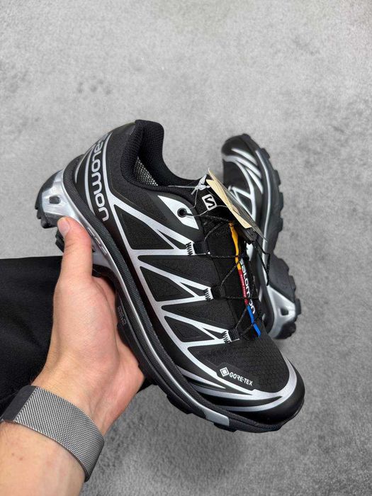 |БЕЗ ПЕРЕДПЛАТИ| Salomon XT-6  Black Silver Gore-Tex, Термо 36-45р