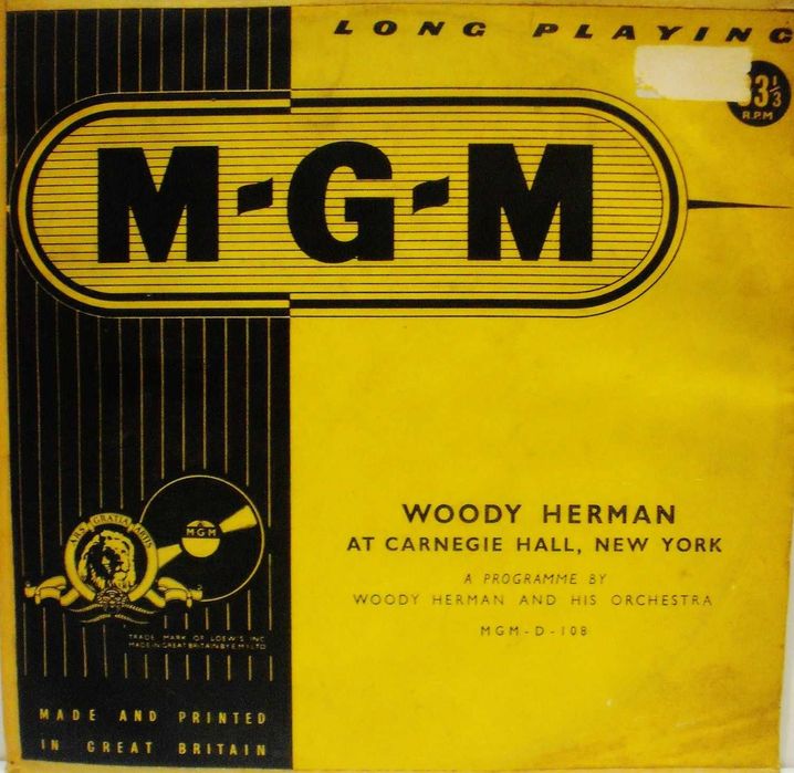 Woody Herman And His Orchestra ‎– Woody Herman At Carnegie Hall, 1953