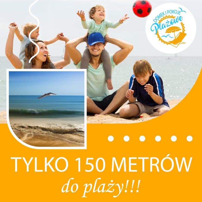 Noclegi przy plaży 150 m