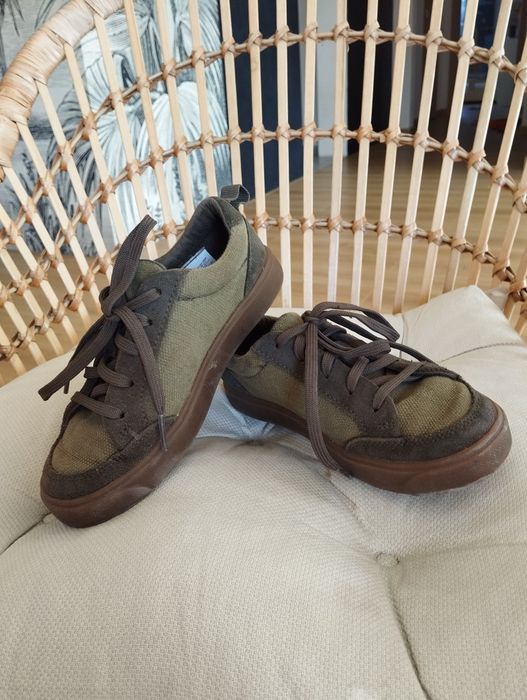 Buty trampki, khaki, sznurowane, wiosenne r. 29 Clarks