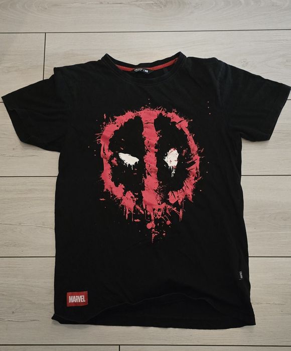 T shirt cropp deadpool xs/s