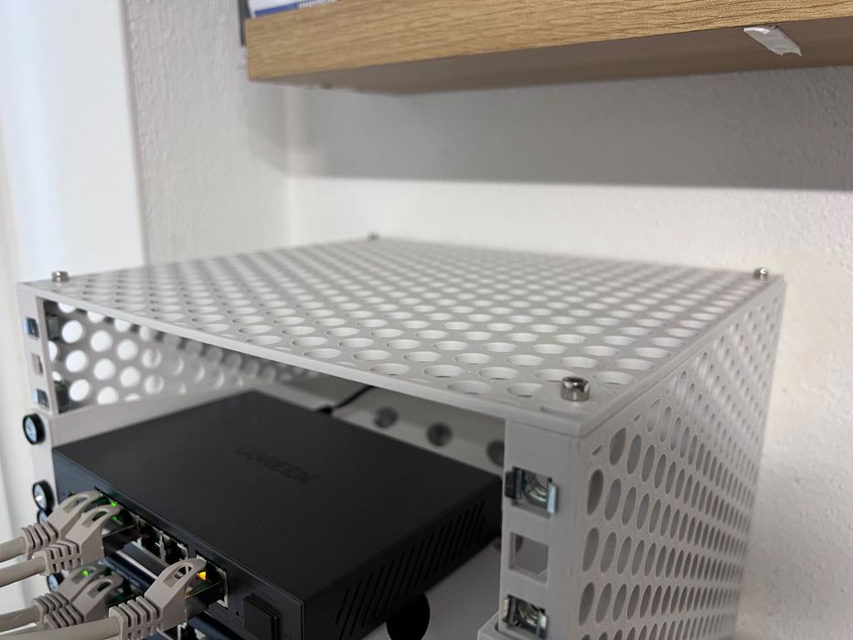 Корпус для 10-дюймовой стойки (5U) модульный