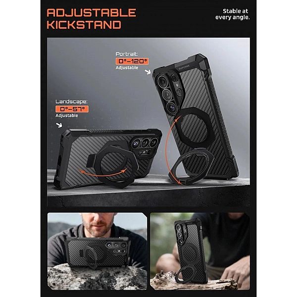 Supcase Ub Grip Mag Magsafe Galaxy S26 Ultra Aramid