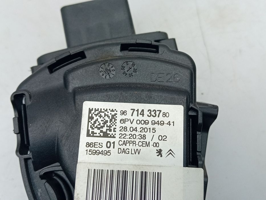 Pedal do acelerador PEUGEOT 2008 I (CU_)