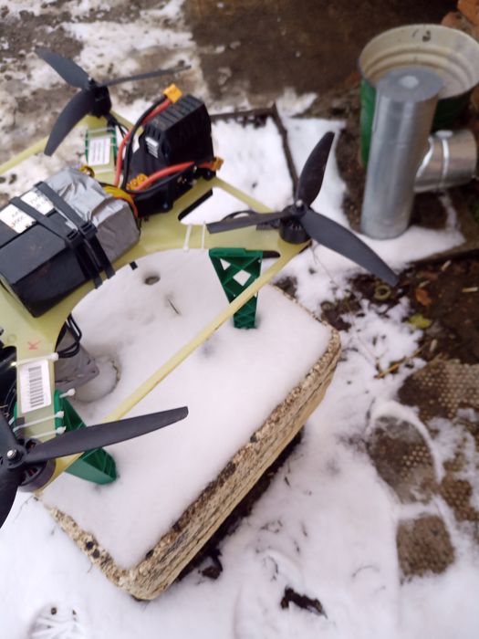 Дрон ждун, FPV оптоволокно