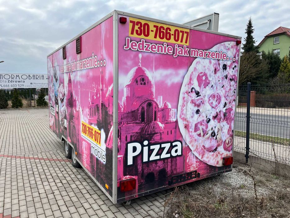 gastronomiczna przyczepa profesjonalna