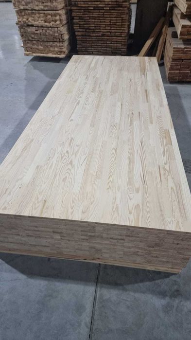 Меблевий зрощений сосновий  щит від виробника!