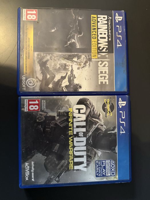 Jogos PS4: Rainbow Six Siege e Call of Duty