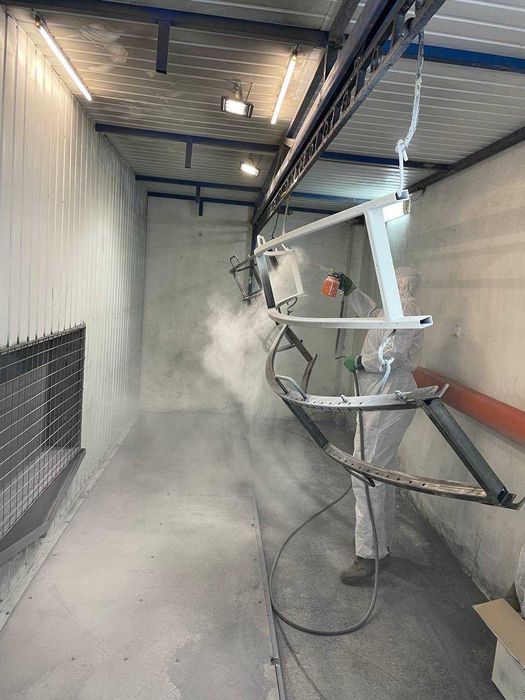 Порошкове фарбування Піскоструй Очистка металу Покраска Цинкування