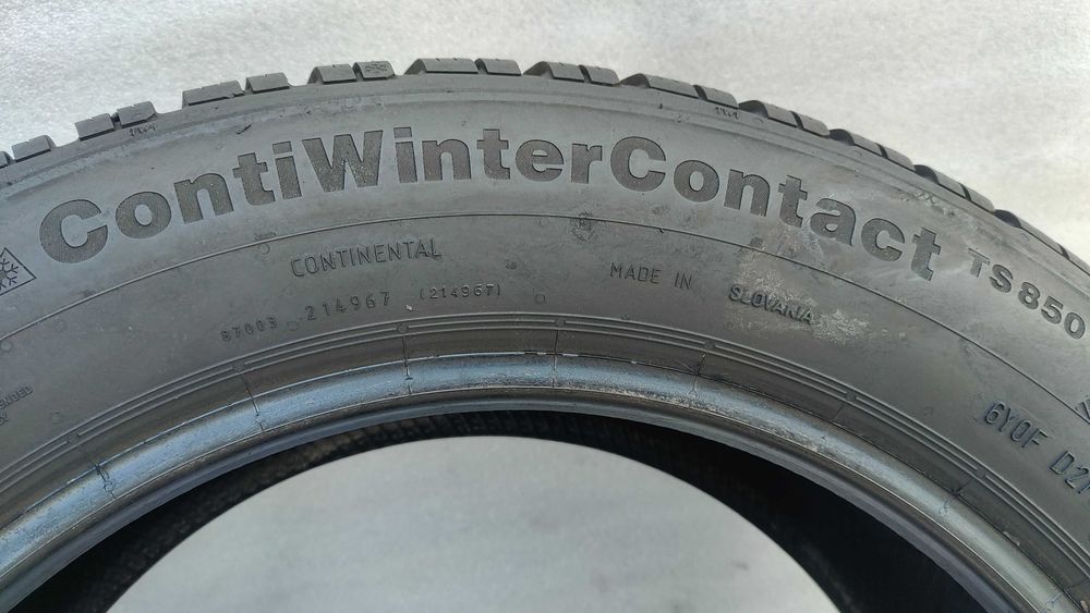 Opony Zimowe 205/55/16 Continental 2szt 7,5mm