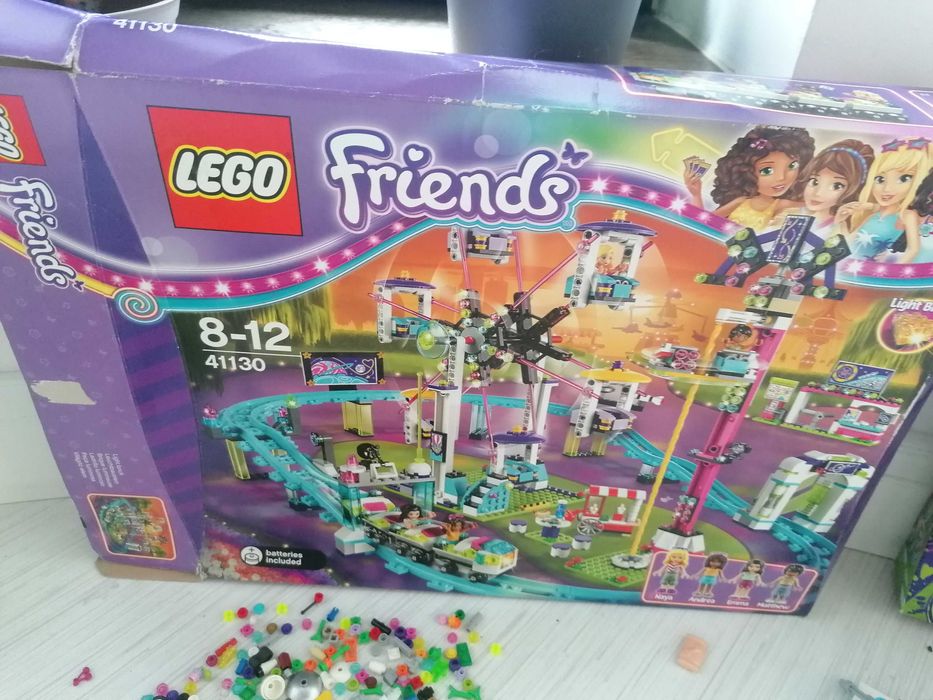 Lego 41130 kolejka, 41339 kemping, 41313 basen, 3315 dom + dodatki