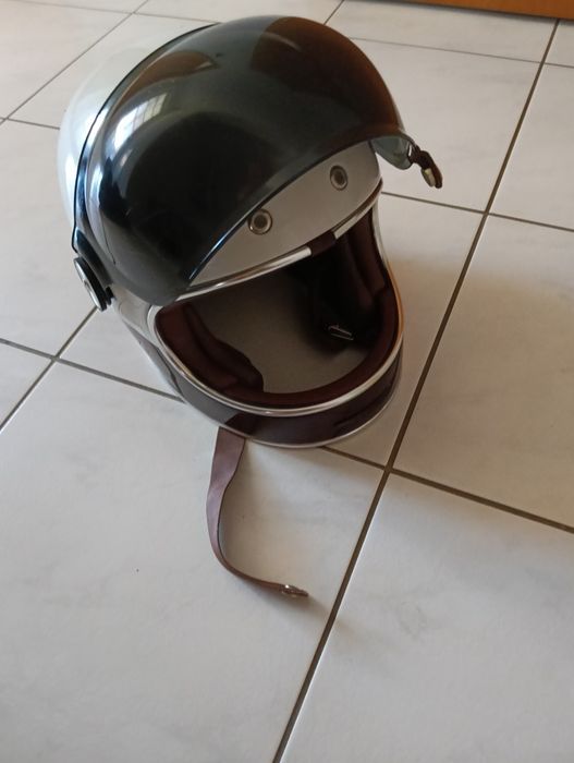 Bell bullit XL biało bronzowy
