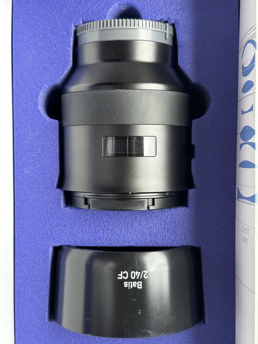 Zeiss Batis 40mm f/2 CF Sony E – stan bardzo dobry, komplet, pudełko