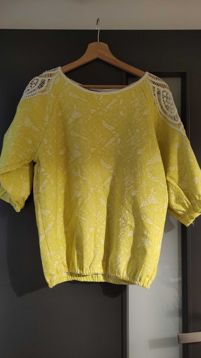 Bluzka, bufiaste rękawy M/L