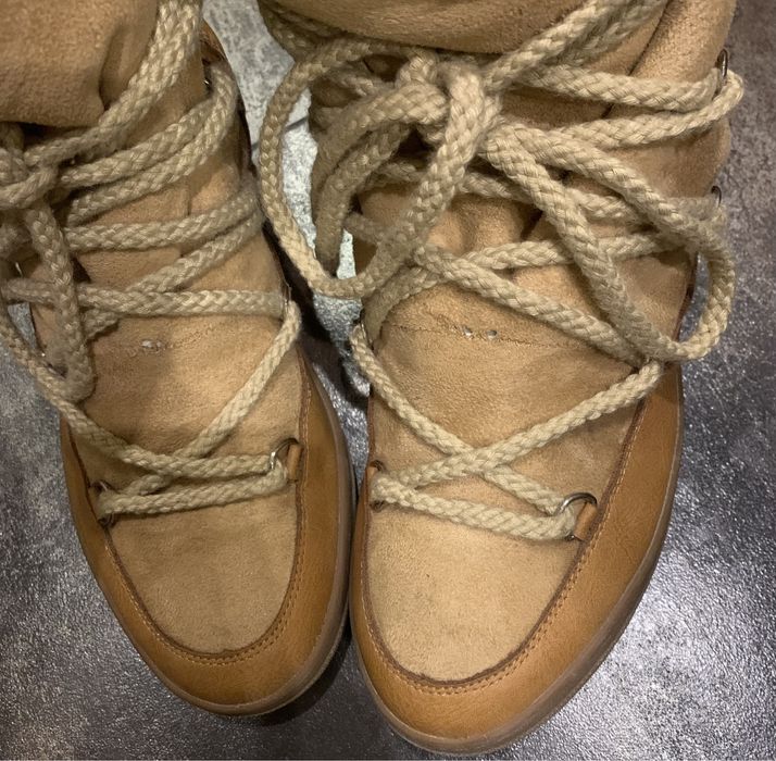 Śniegowce botki camel