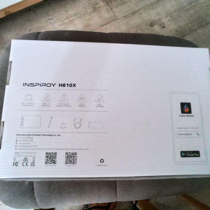 Tablet graficzny Huion Inspiroy H610X jsk nowyjak nowy