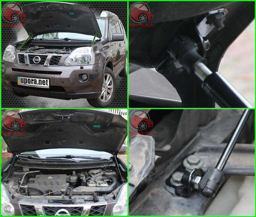 Амортизаторы упоры капота Nissan Juke Kicks Qashqai Rogue X-Trail XTL