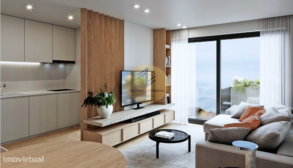Apartamento T1+1 Novo | Suíte | Varanda | Matosinhos