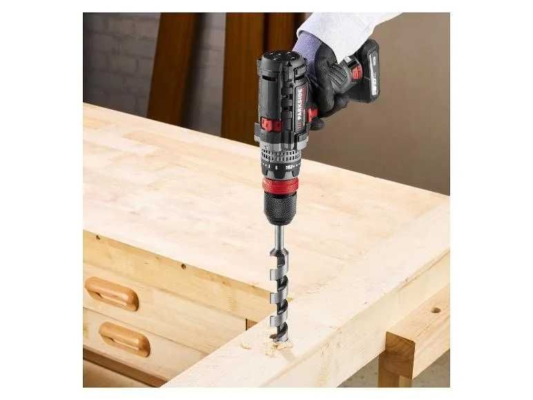 Aparafusadora com Percussão 80Nm Parkside Performance 12 V