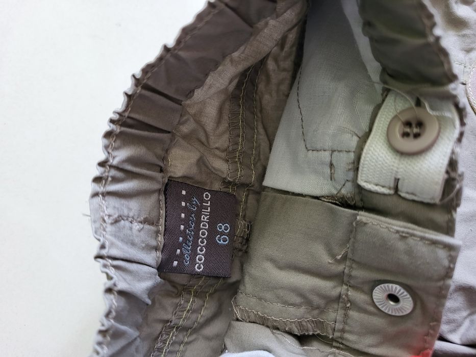 Zestaw body + spodenki r.68 JAK NOWE