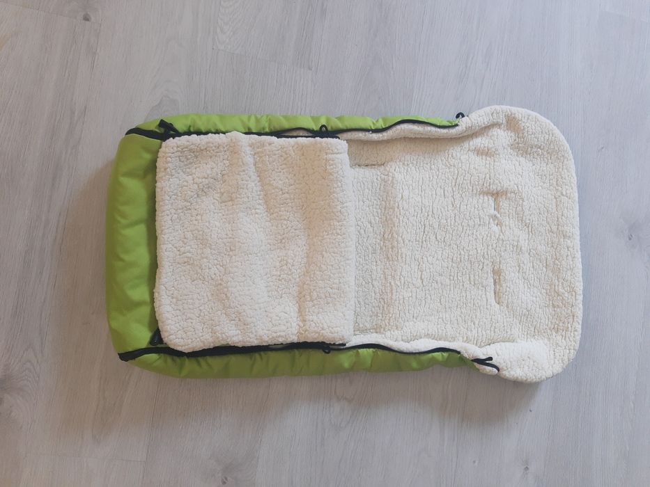 Śpiworek zimowy do wózka, na sanki
