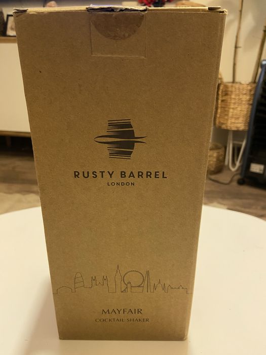 Zestaw Rusty Barrel Mayfair Cocktail Shaker & Jigger