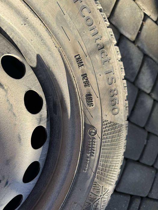 felgi stalowe z oponami zimowymi 15 4szt