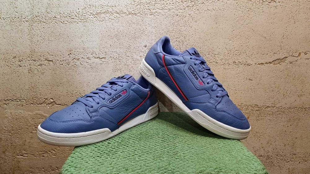 ADIDAS CONTINENTAL 80 'REAL LILAC' r.43 1/3 skóra stan idealny