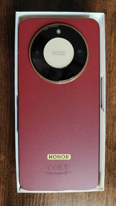 Honor Magic8 Lite 5G – Vermelho Vinho(8GB RAM / 256GB(NOVO!!