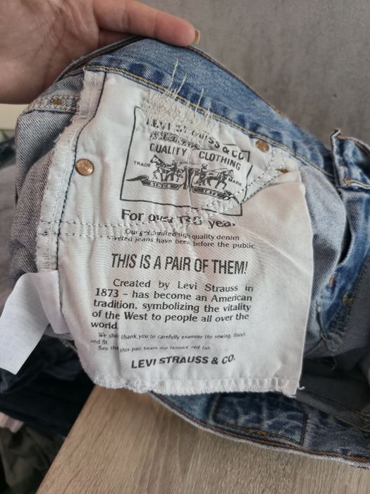 Jeansy Levis rozmiar M