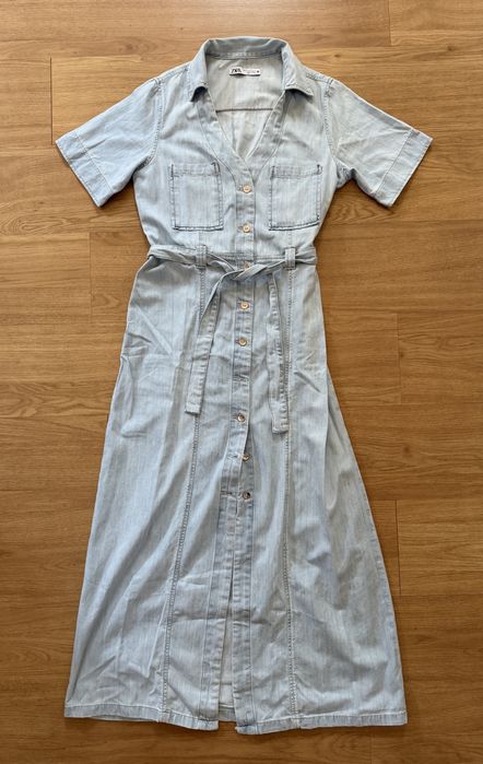Vestido de ganga “Zara”