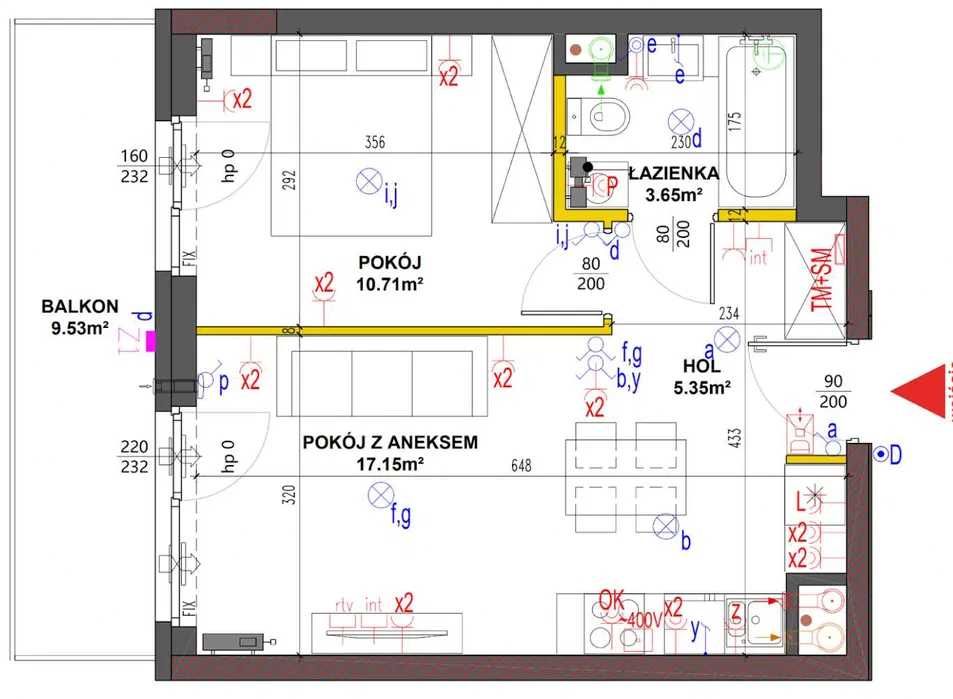 Balkon 10m² Zachód Słońca | 2 Pok 39m² | Nowe | Kamionek | Garaz | Bezpośrednio | SWPS - More