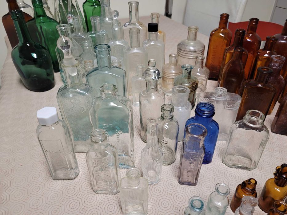 Frascos Antigos Farmácia Xarope