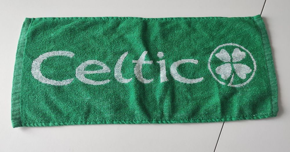 Nowy oryg. szalik Celtic Glasgow 150 cm + mini ręcznik i piłeczka (E3)