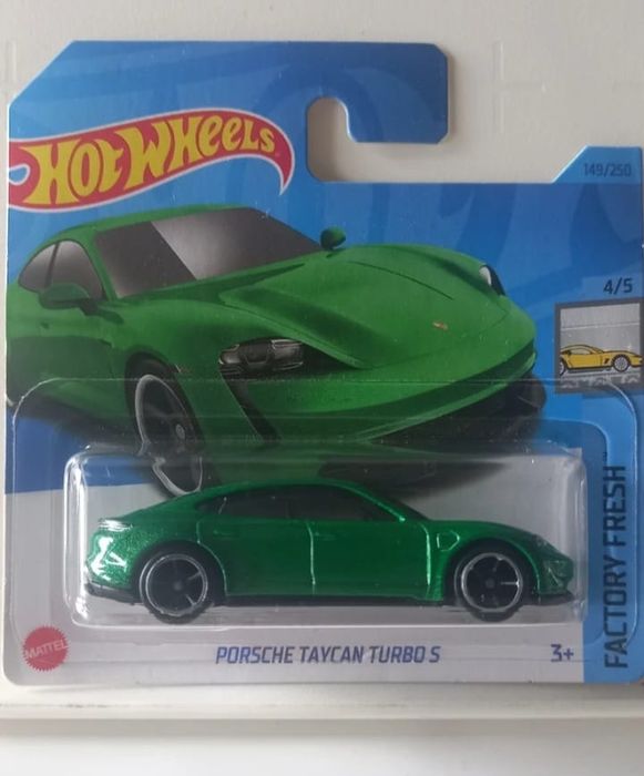 Porsche taycan turbo S hot wheels