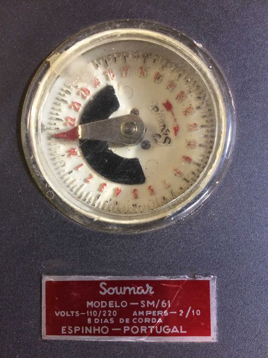 SOUMAR (Espinho) Mechanical Analog Programmable Clock434773030884485121