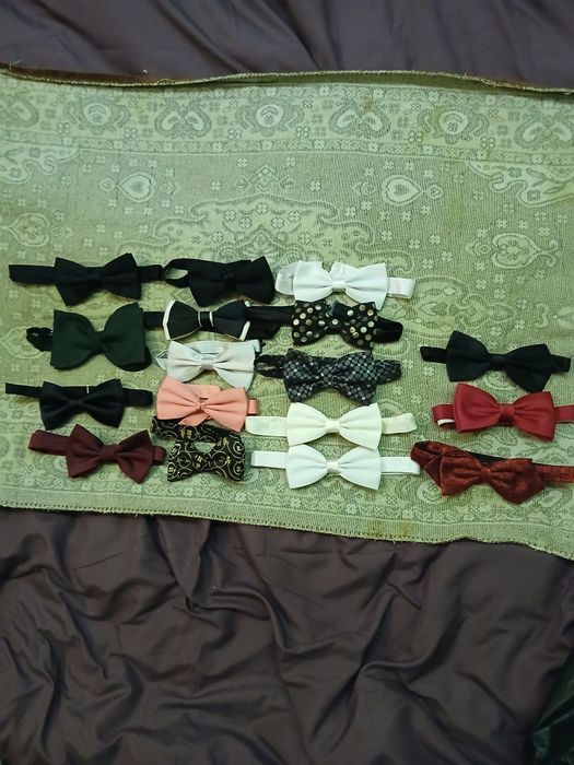 мужские галстуки и бабочки